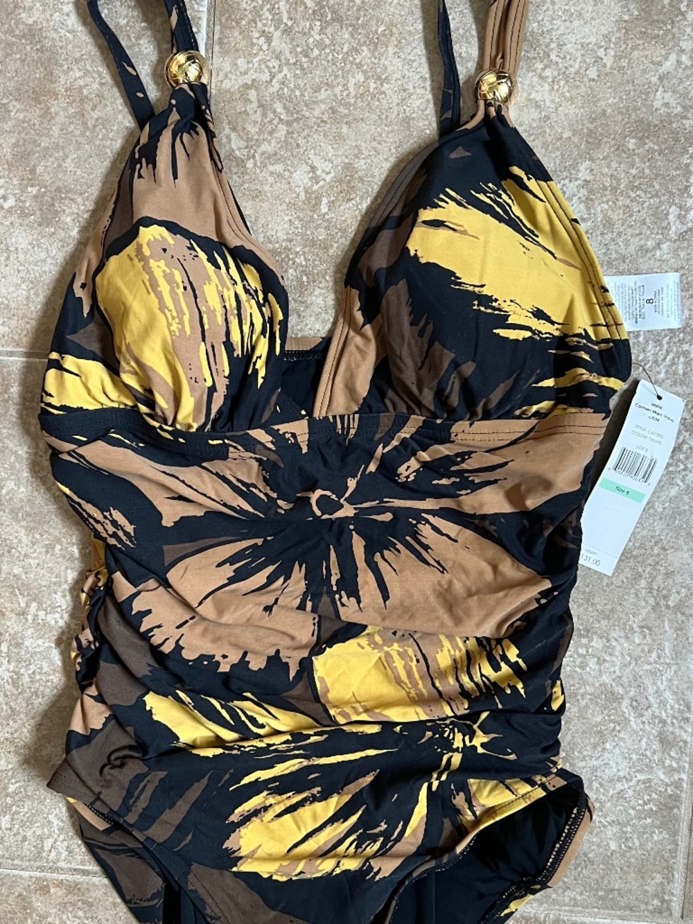 CARMEN MARC VALVO swimwear sz 8 NWT $131.